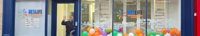 The front of the Res Life office at 3 South College Street